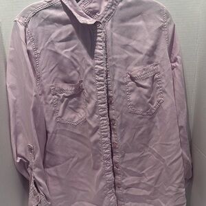 Light Pink Button-Up Shirt